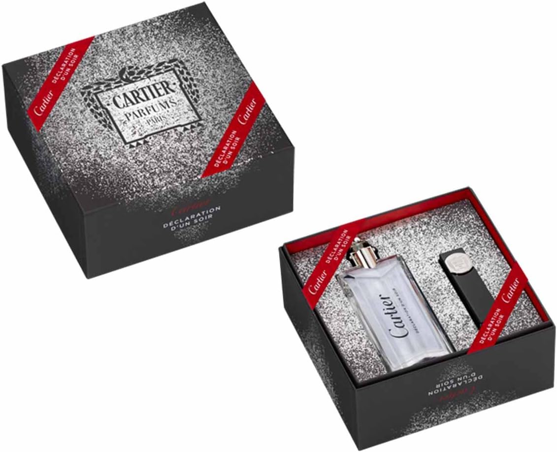 Cartier Declaration D'un Soir Eau de Toilette Spray for Men, 0.3 Ounce
