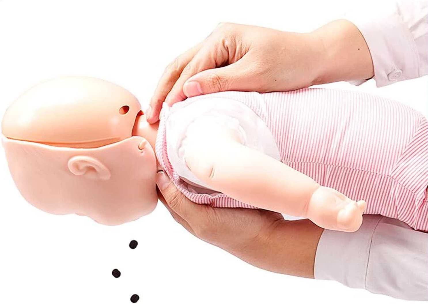 Maniquí de resanimación cardiopulmonar para bebé, 60cm, Modelo de Entrenamiento de Primeros Auxilios, Modelo de bebé, Modelo de resucitación para Uso médico