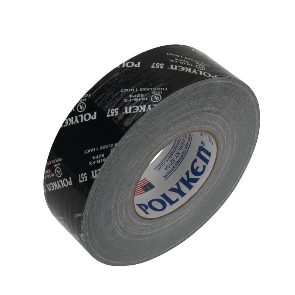 Speedway Motors ISC Black Air Box/Radiator Ducts Racing Tape