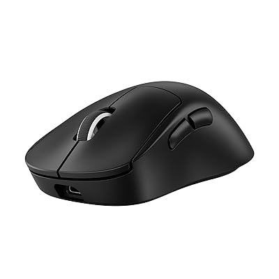 Logitech G PRO X Superlight 2 DEX Wireless Gaming Mouse, 60g pro-Grade Right-Handed Mouse with 5 programmable Buttons, USB-C Charging, 44k DPI Sensor, up to 8 kHz Polling for PC/Mac - Black