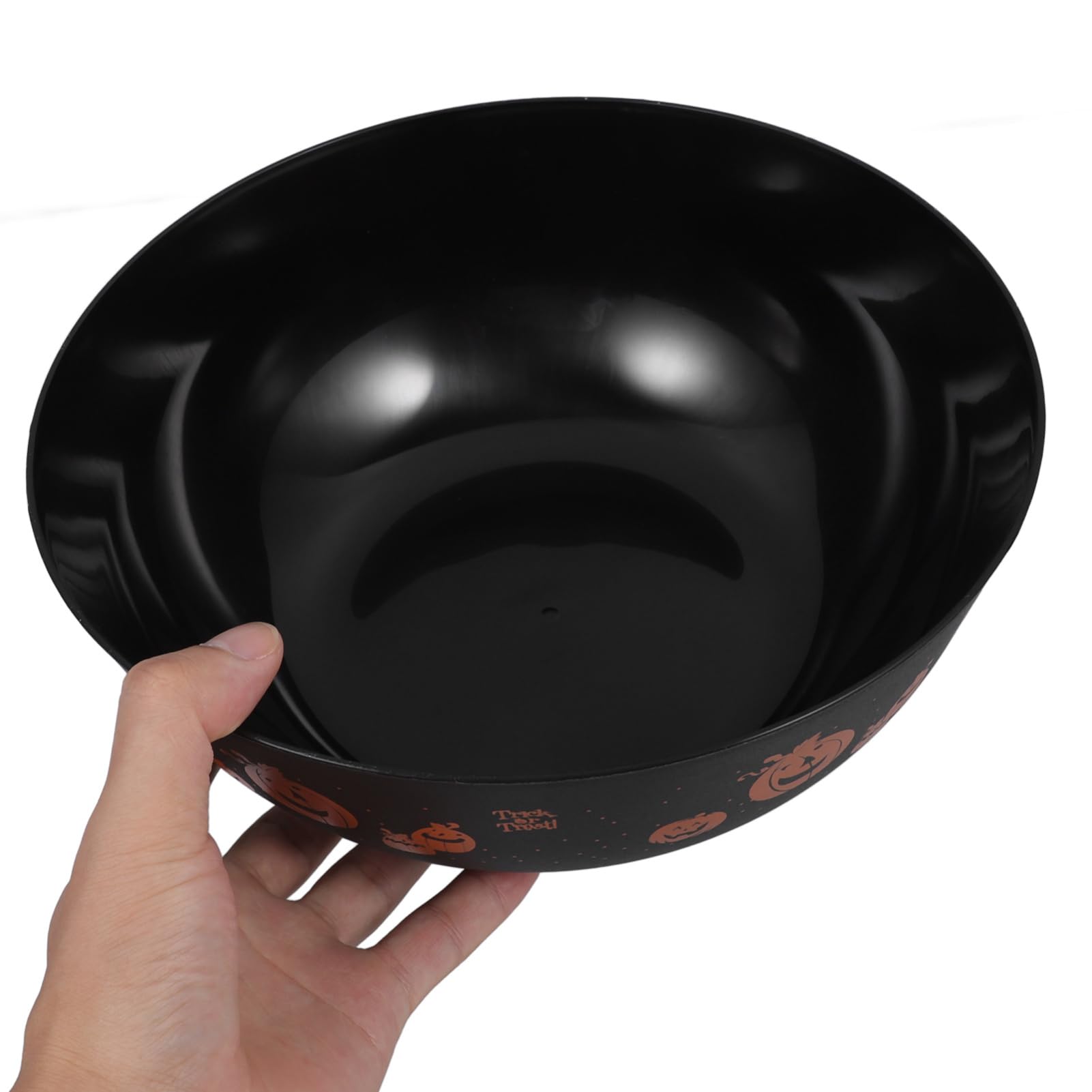 PRETYZOOM Plastic Halloween Candy Bowl Large Snack Bowl for Halloween Candy Jar Container