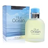 MCH BEAUTY Blue Ocean Pour Homme Spray Cologne - Eau De Toilette for Men - 3.4 fl.oz
