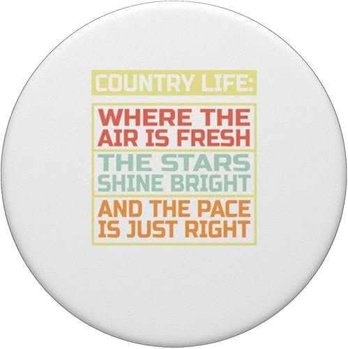 Miniatura 3 de Country Life - Farm Western Farmer PopSockets Swappable PopGrip