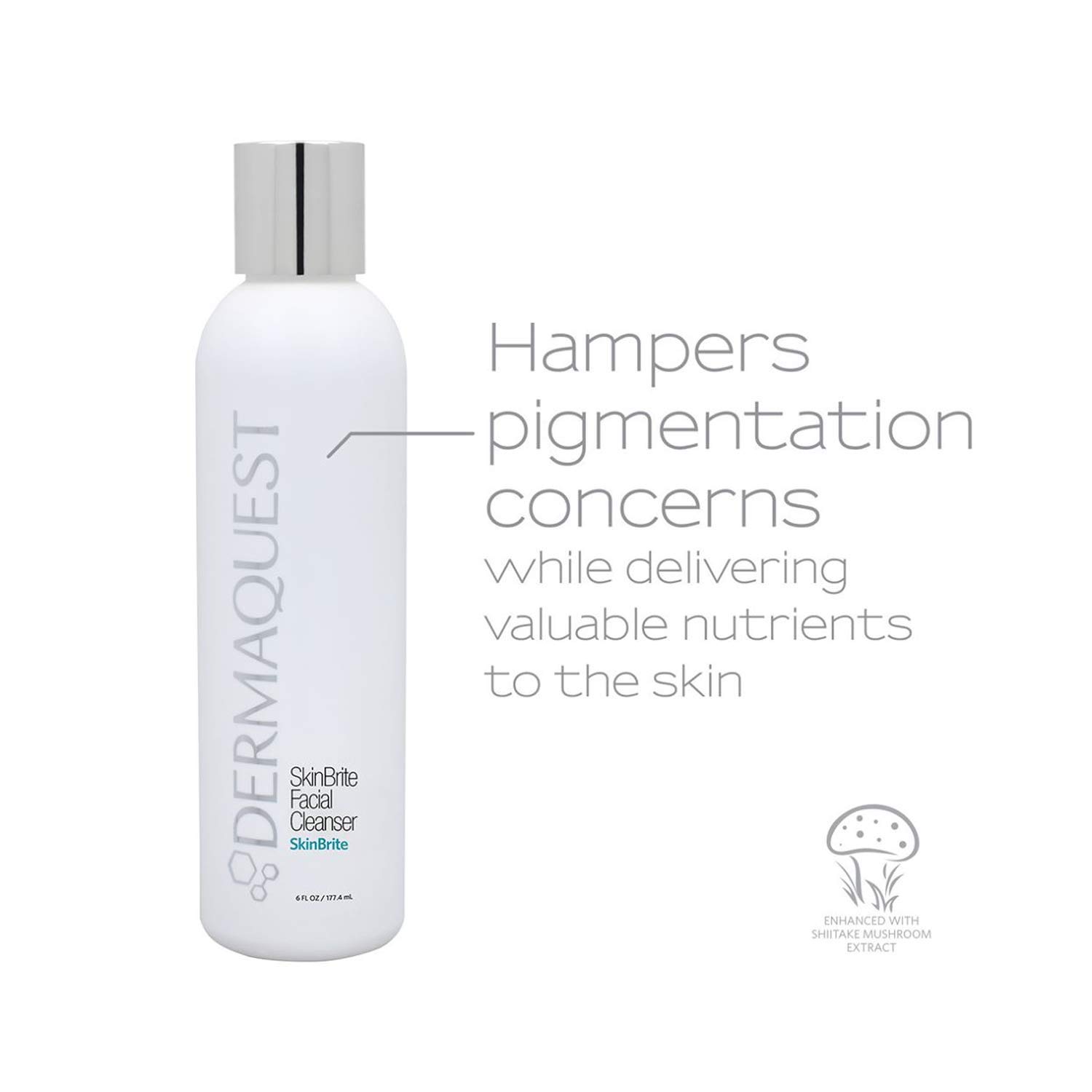 DermaQuest SkinBrite Facial Cleanser - Hydrating & Brightening Skin Cleanser - Balance Uneven Skin Tone and Hyperpigmentation (6 oz.) - Image 4