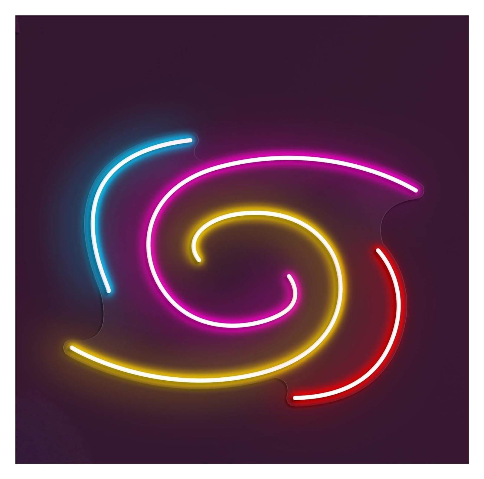 Wiszące neony artystyczne Neon Z Otworem Wirowym Do Domu, Kawiarni, Baru, Restauracji, Salonu Gier, Witryny Sklepowej, Wejścia Firmy 40cm(Style A)