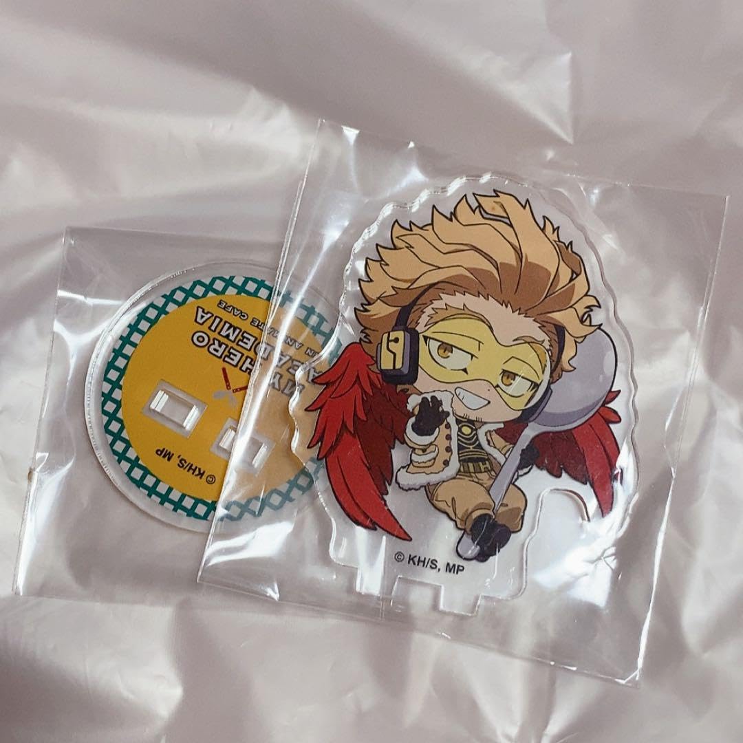 ホークス　アクリルスタンド　コロッタ　僕のヒーローアカデミア　アニメイト　カフェ Amazon.co.jp: 僕のヒーローアカデミア ホークス アニメイト