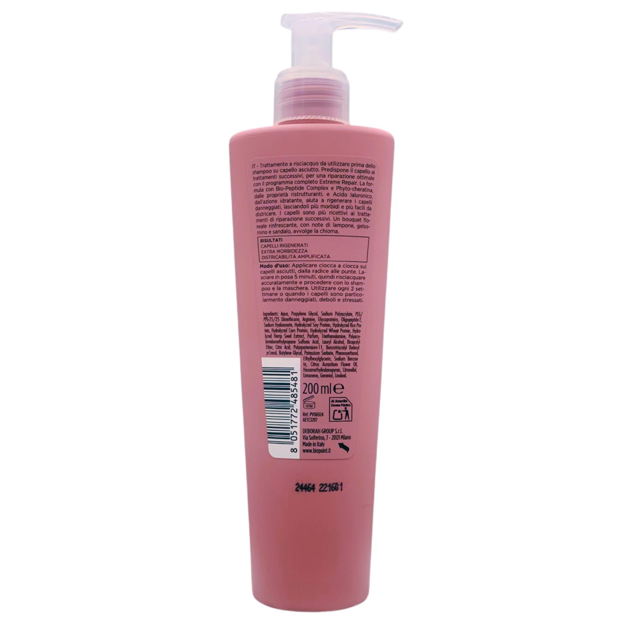 SET: 2x Trattamento Pre-Shampoo EXTREME REPAIR, Per Capelli Danneggiati, Lascia i Capelli Morbidi e Più Facili Da Districare 200ml + Spazzola Per Capelli
