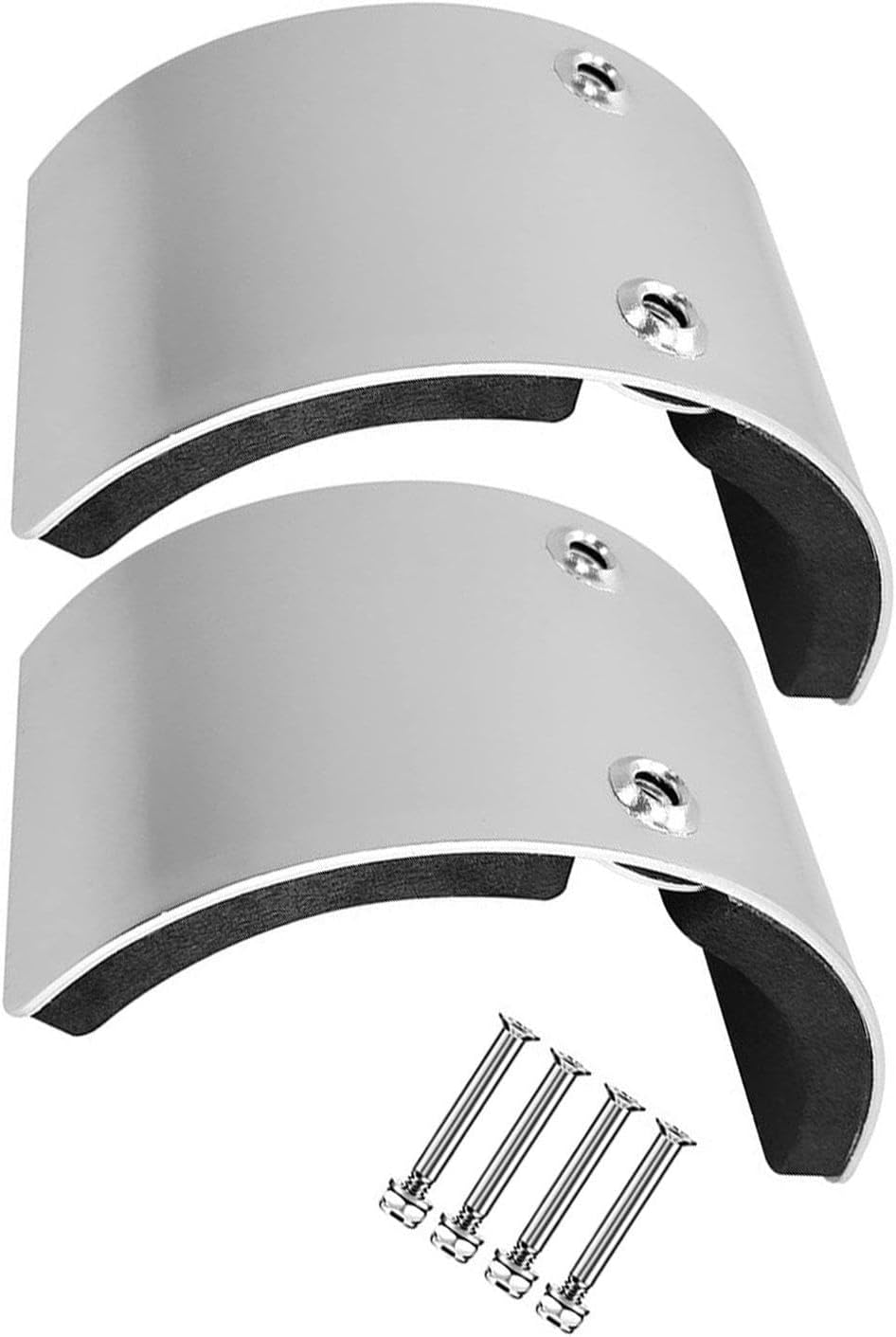 Milageto 2 Pieces Drywall Stilt Replace Parts Aluminium Alloy Easy Installation Stilt Accessories for Home Improvement Renovation Work