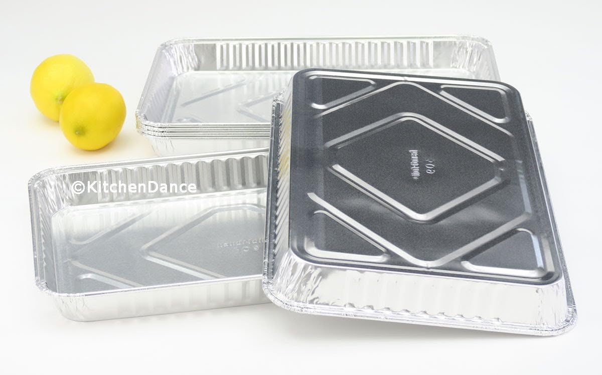 Handi-Foil Aluminum 1/4 Size Sheet Cake Pan, 100 units