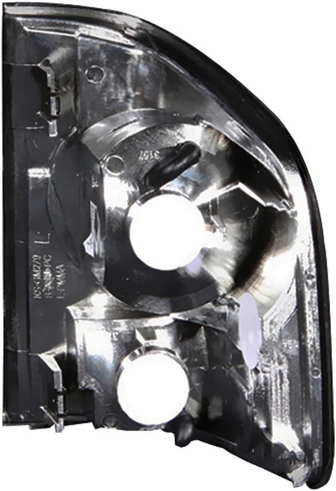 Anzo USA 211032 Chevrolet S10 3D Style Chrome Tail Light Assembly - (Sold in Pairs)