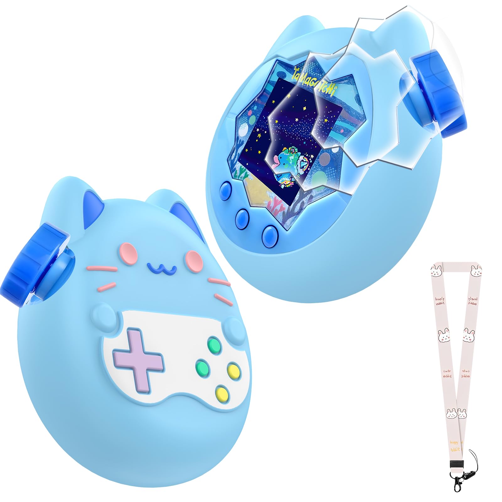 たまごっちパラダイス ブルーウォーター シリコンカバー付き 保護シート貼り付け済 Amazon.co.jp: Tamagotchi Paradise(たまごっちパラダイス) 用 ケース