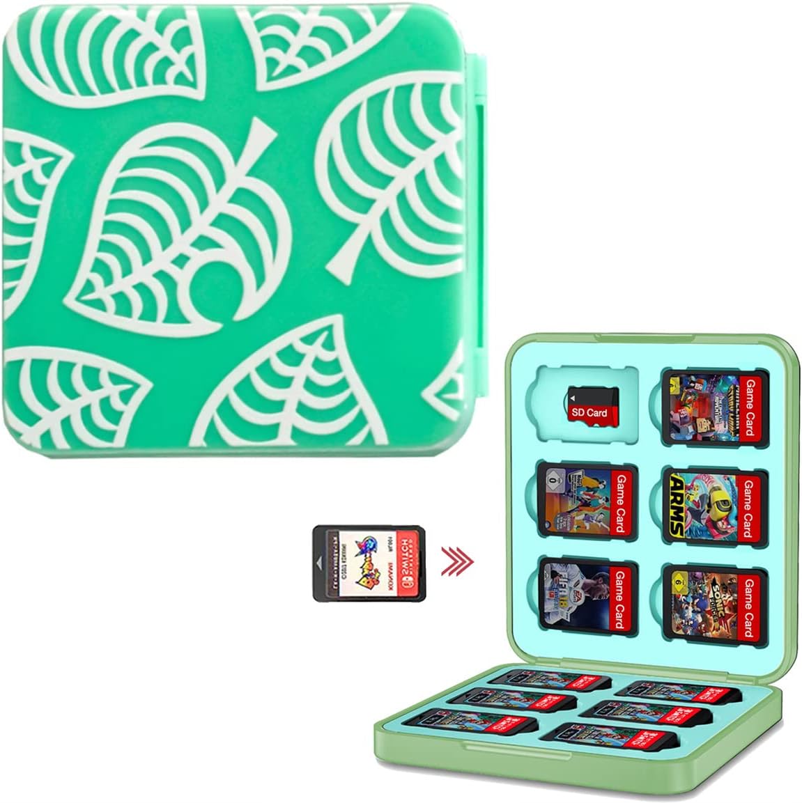 Goldmiky Nintendo Switch Game Card Case, Card Storage Box