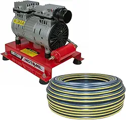 Bomba Compressor de Água para Poço Semi Artesiano até 60 Metros 220V + 100 Metros de Tubo
