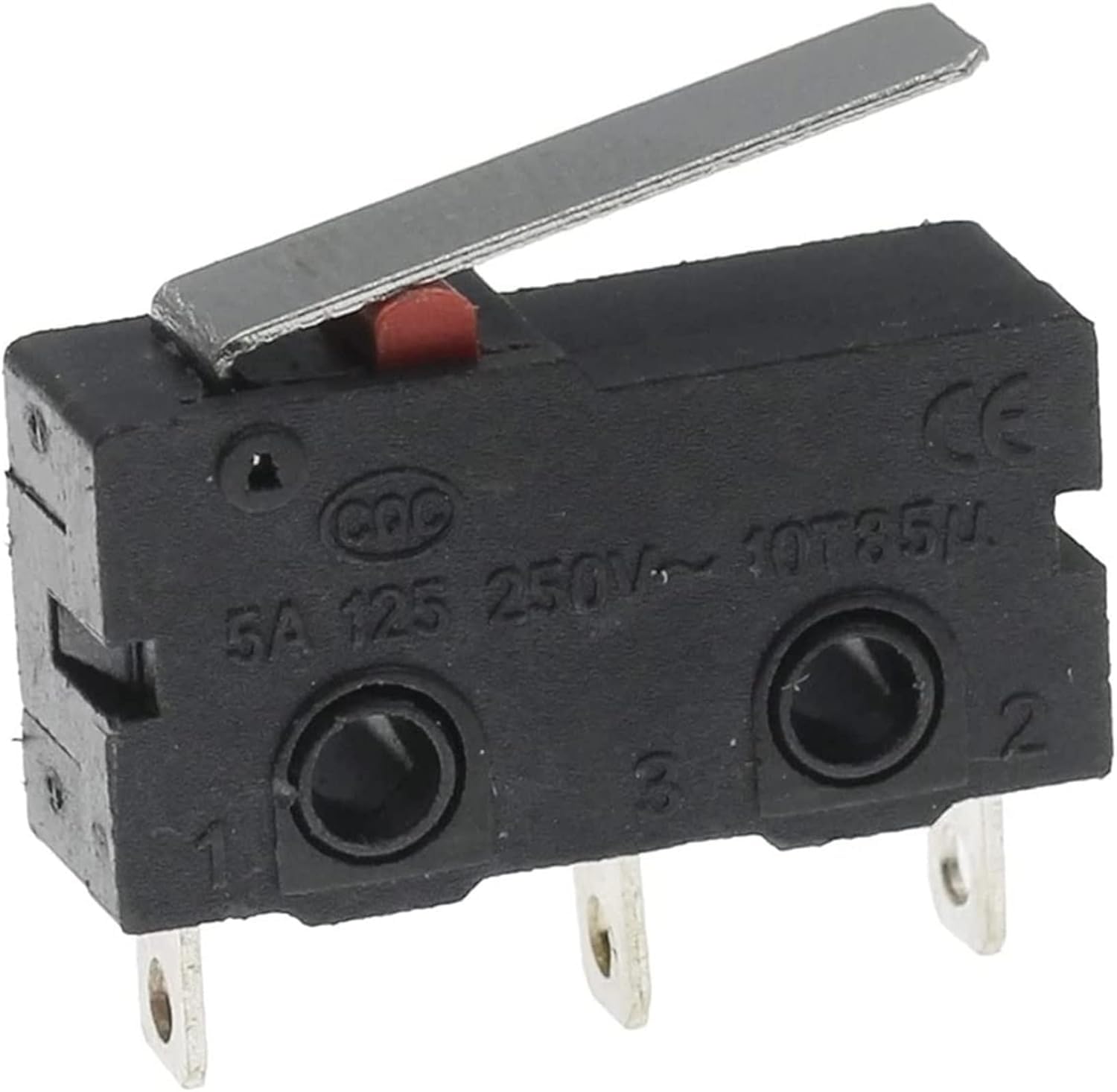 Interruptor de encendido, botón, 100 unidades, interruptor de límite, 3 pines, N/ON/C, completamente nuevo, 5 A, 250 V CA, KW11-3Z, microinterruptor
