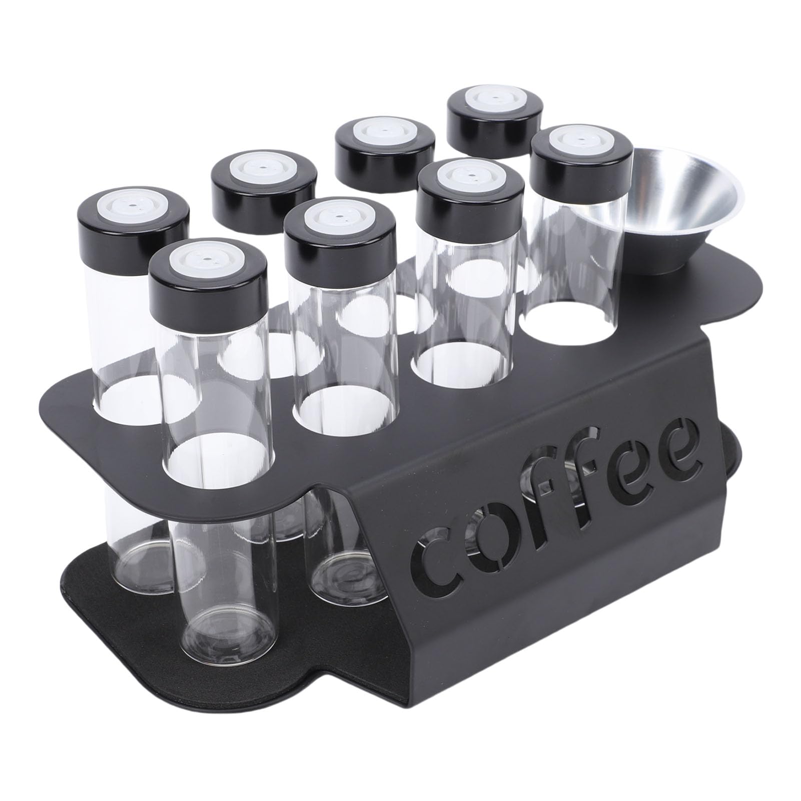 Alomejor Coffee Bean Storage Tubes with Exhaust Valve