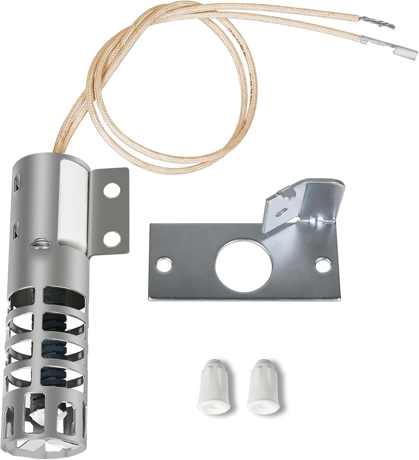 WB2x9154 Ge Range Oven Igniter Replaces 4342528,WB13K10027, WB13K3,WB13K04, WB13K0003,GR403 for Gas Oven And Grill Igniter,Replaces GE XL44 Oven Igniter,1 Year Warranty