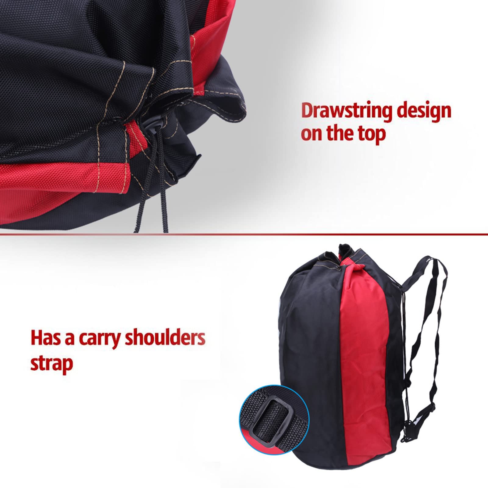 Zaino Con Coulisse Per Taekwondo / Karate - Borsa Sportiva Per Attrezzature, Protezioni, Guanti (Tessuto Oxford Resistente)