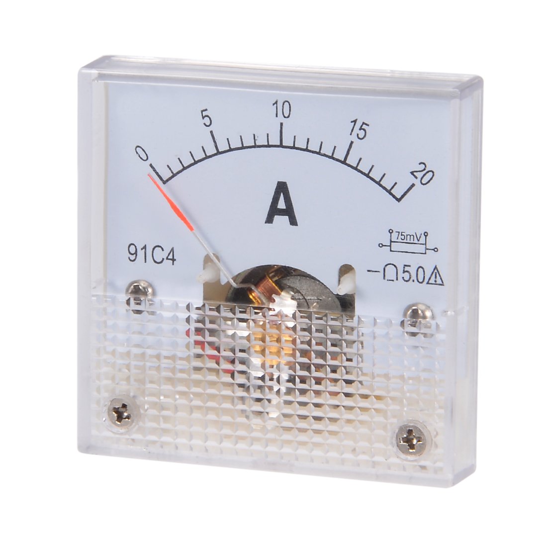 Amperometro Analogico DC 0-1 A Classe 2.5 - Modello 91C4 N4W16097 SODIAL