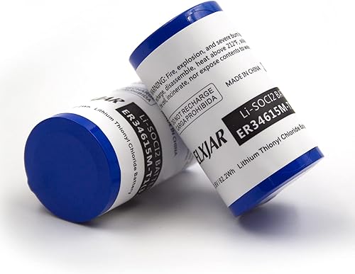 Miniatura 6 de Lunggwey Paquete de 2 baterías de cloruro de tionilo de litio de tamaño D de 3.6 V compatible con DSC ER34615M-T1 WT4911 WT4911B WT8911, ALEXOR