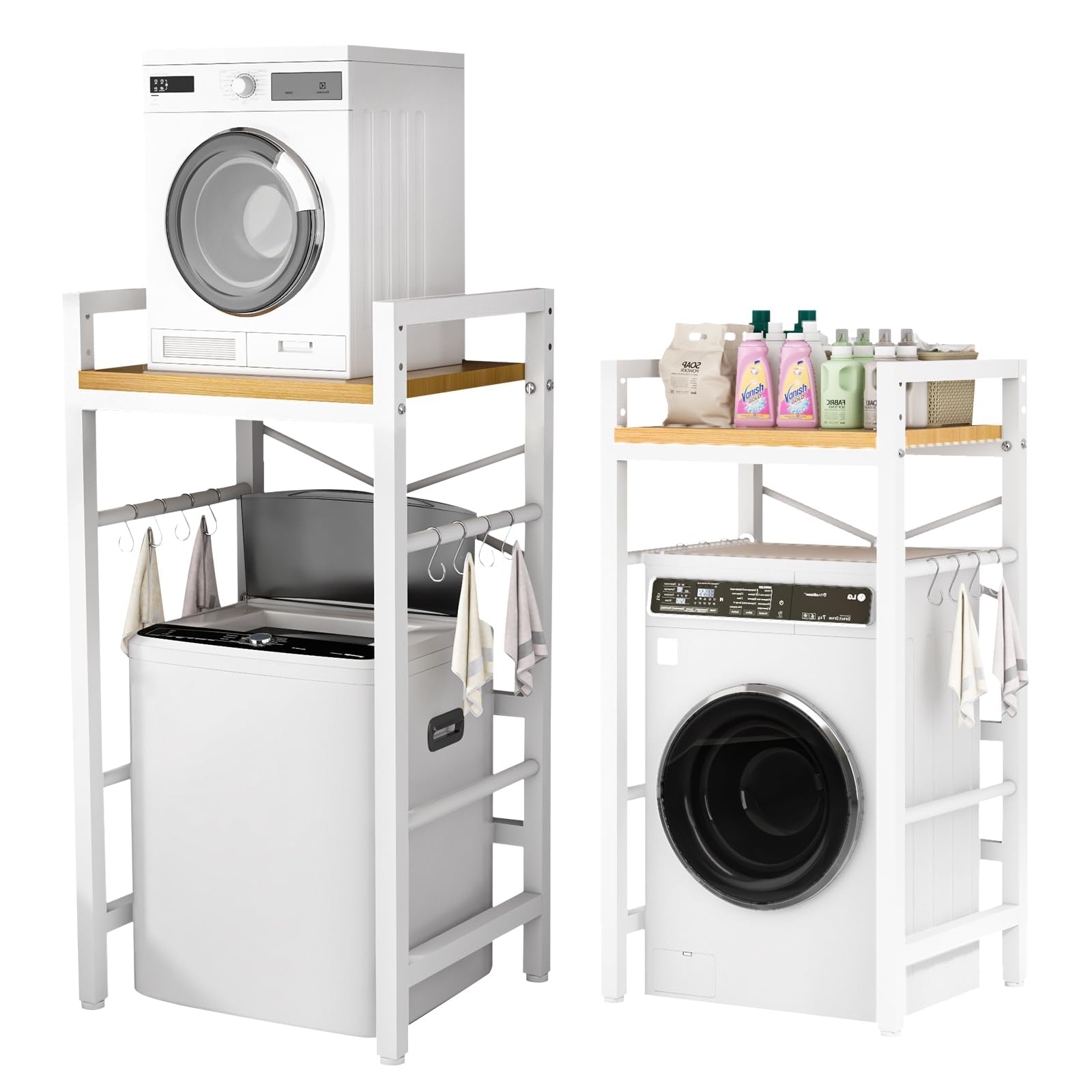 ランドリーラック・洗濯機ラック a 楽天市場】ランドリー ラック 洗濯機ラック 3段ラック ランドリー収納
