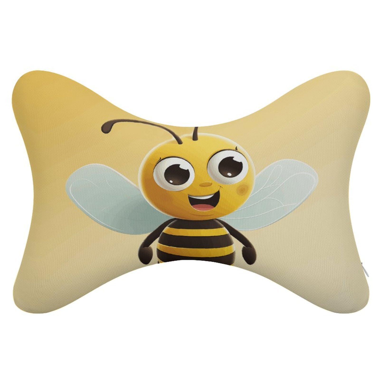 JTREHY - Dog Bone Car Neck Pillow Travel Headrest Chiropractor Car Support Adjustable Strap Sofa Lounge Chair for Car Seat