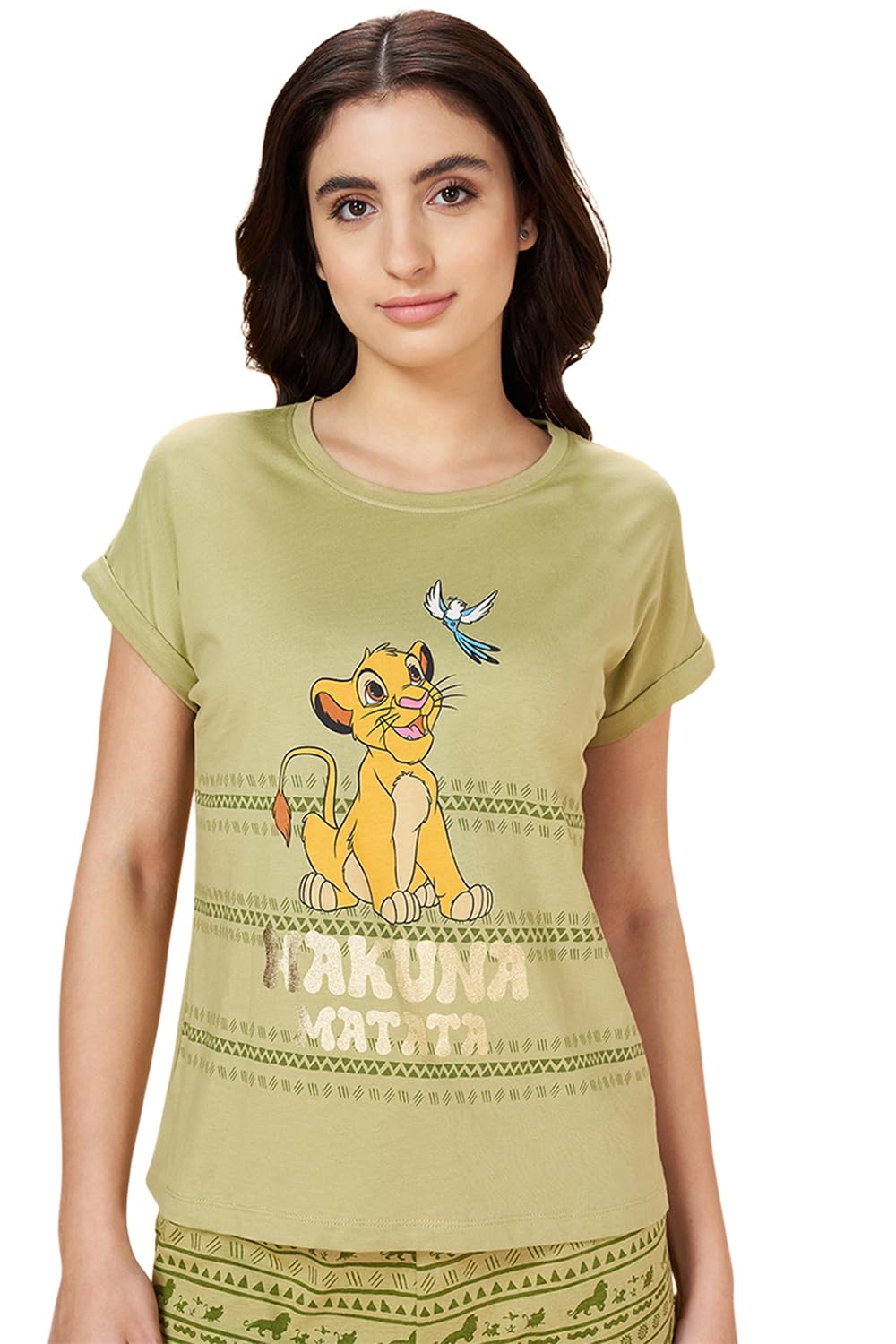 dreamz by pantaloons Women's Cartoon Comfort Fit Top-picture-40