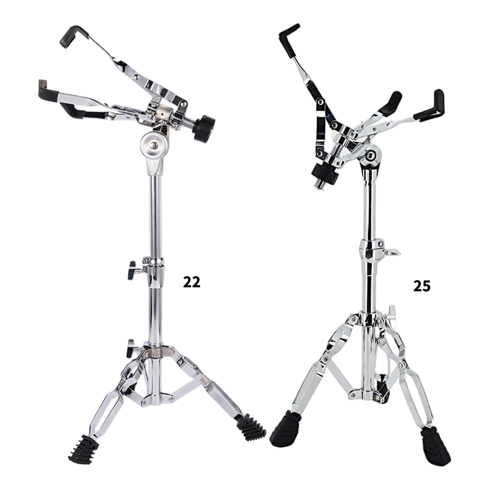 Soporte de tambor portátil con revestimiento de óxido, soporte de base ajustable para un fácil almacenamiento, soporte de caja con base de soporte de instrumento oxidado