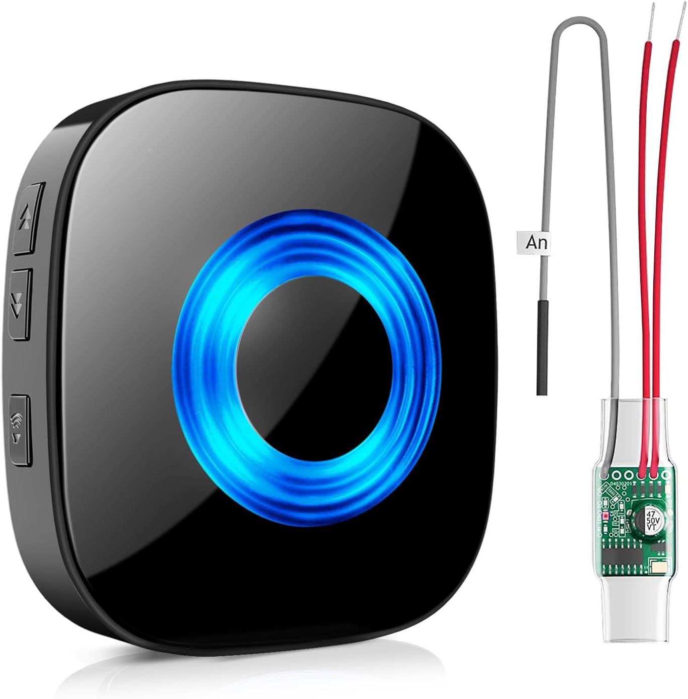 Doorbell Extender To Use With Existing Wired Doorbell with 1 Extender+1