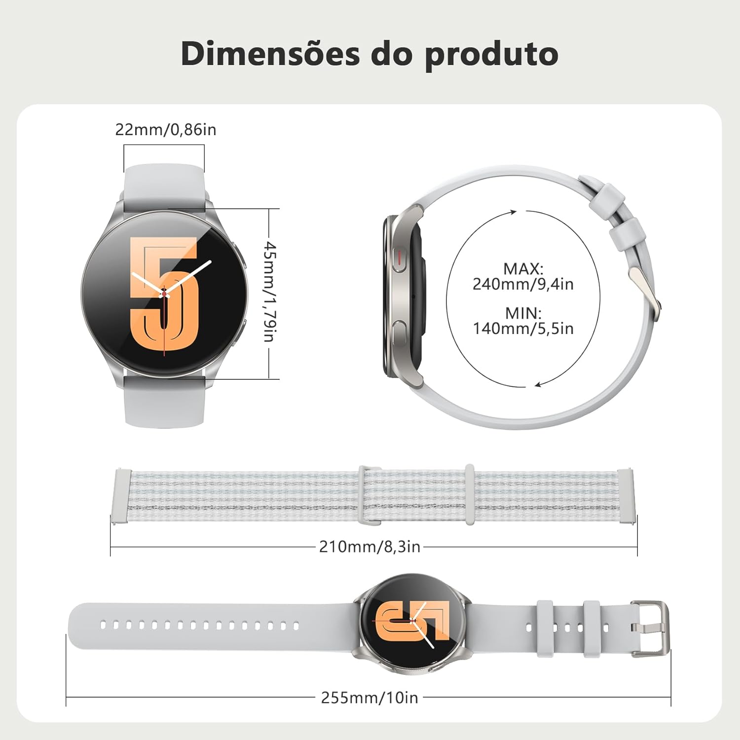 Smartwatch Redondo AMOLED 1.43": Review após 7 dias de uso ativo