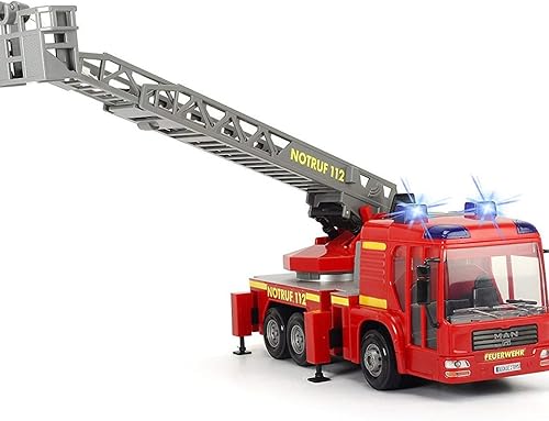 Miniatura 5 de DICKIE TOYS Luz y sonido SOS vehículo de bomberos (con bomba de trabajo)