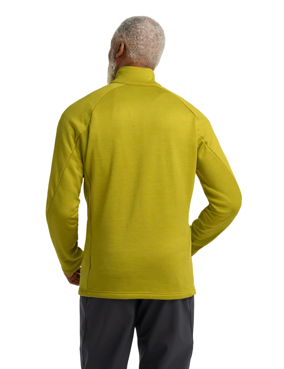 Jack Wolfskin Herren Peak District Fz M, Chartreuse, L EU – Ansicht 2