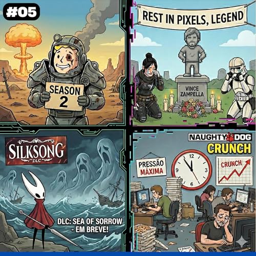 Adeus Vince Zampella, Fallout Season 2, Crunch na Naughty Dog e DLC de Silksong | PC#05