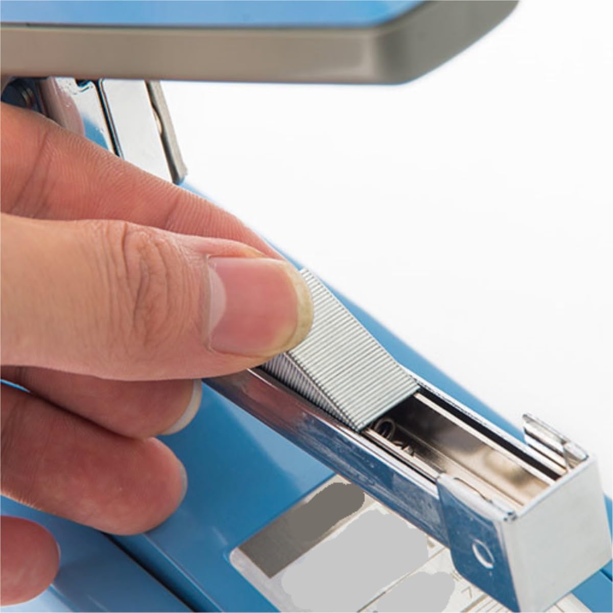 Cucitrice da Scrivania Carta for Rilegatura con Pinzatrice Resistente, con Bordo Piatto E Piede Piatto di Media capacità Spillatrici per Ufficio