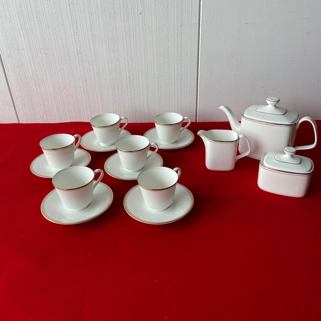 マロン ボーンチャイナ デミタスカップ& ソーサ NAKAYAMA 中山製