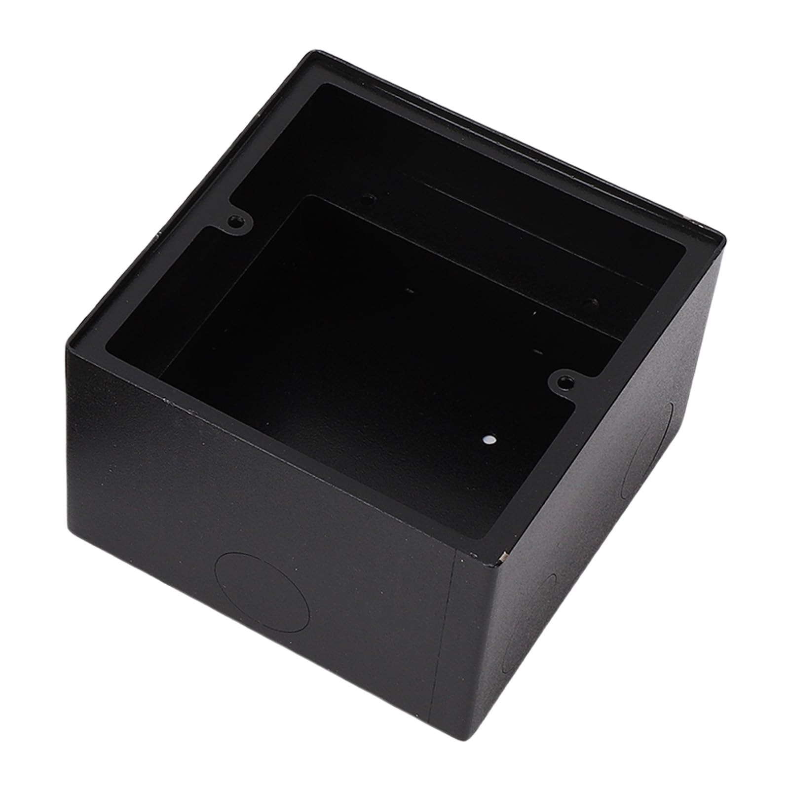 Scatola di derivazione da incasso ZenithAur Kit piatto in acciaio inossidabile resistente all'acqua con presa di alimentazione USB a 2 fori Nero