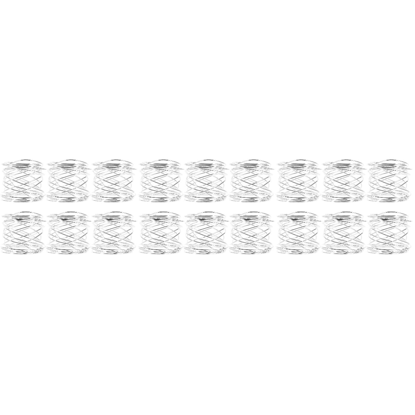 MAGICLULU 3 Set Portatovaglioli Metallo Per Decorazioni Da Tavolo Per Matrimoni E Feste Per Tovaglioli 6 Pezzi*3