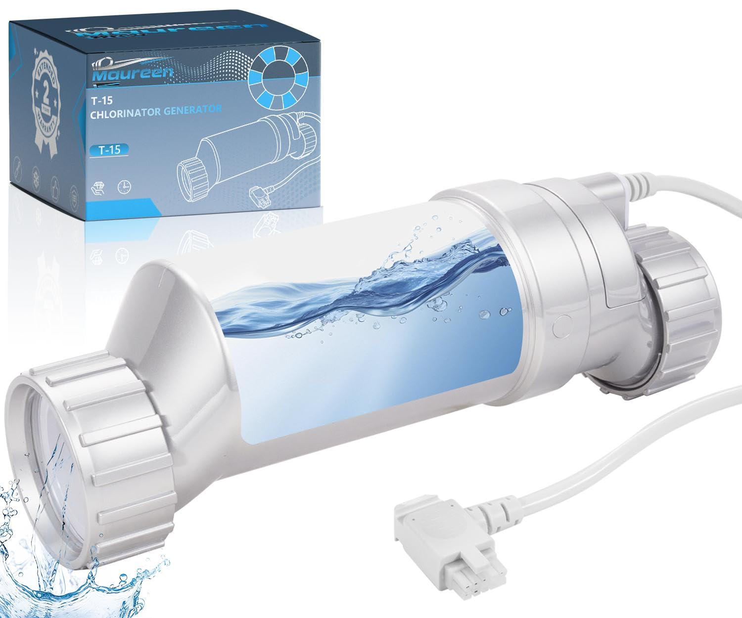 Photo 1 of Upgrade T-15 Salt Cell for Pool Chlorinator System Replacement Fit for Hayward Cell T15 W3T-CELL-15 BLT15H AquaRite, AquaTrol & More Salt Water Pool Up to 40K Gallon