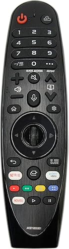 Voice-Magic-for-LG-TV-Control Remoto Reemplazo Compatible con LG Smart OLED Thinq Webos TVs para AKB75855501 AN-MR20ga MR24gn MR23gn MR22gn MR21ga