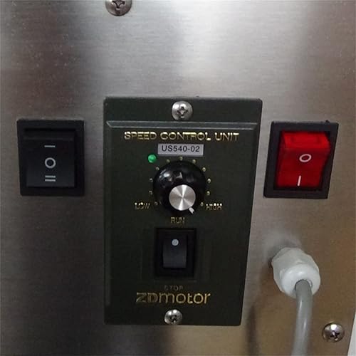 Miniatura 6 de TBVECHI Máquina para hacer churro, acero inoxidable comercial de fruta latina Donut máquina manualrestaurante eléctrico para hoteles, cafeterías,