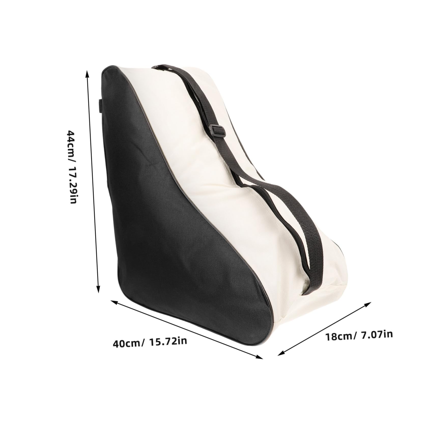 TOYANDONA Bolsa De Patines Hielo Patinar Almacenamiento Patines Contenedor De Patines Accesorios Contenedor De Zapatos De Patinaje Bolsa De Hombro con Ruedas Tela Oxford