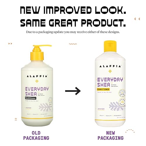 Miniatura 2 de Alaffia Acondicionador de karité EveryDay, hidrata, restaura y protege, hecho con manteca de karité de comercio justo, libre de crueldad, sin