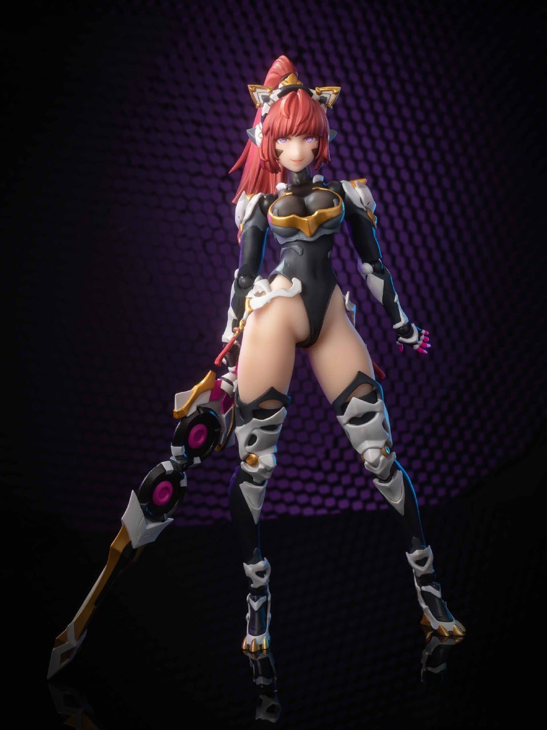 Big Firebird Build 1/12 Scale Science cat Lady Team Mecha Girl 6 inch Woman Action Figure