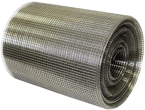 STAINLESS RatMesh RODENT PROOFING WIRE METAL MESH BLOCKS RATS & OTHER RODENTS (6 Metre x 100mm Roll x 1 Pack)