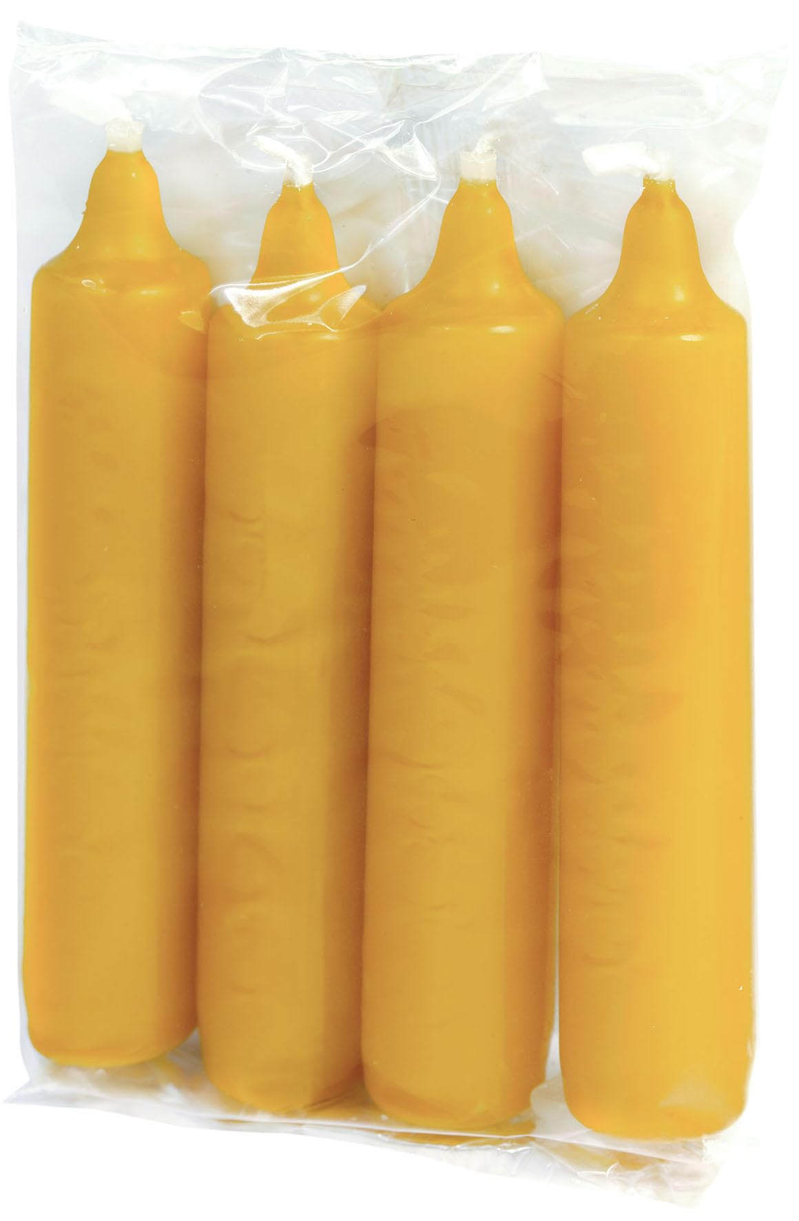 Sparpackung 25 x 4 Kerzen Adventskerzen natur Größe 20x105mm AK 4-18/500 Baumkerzenapog-Versand