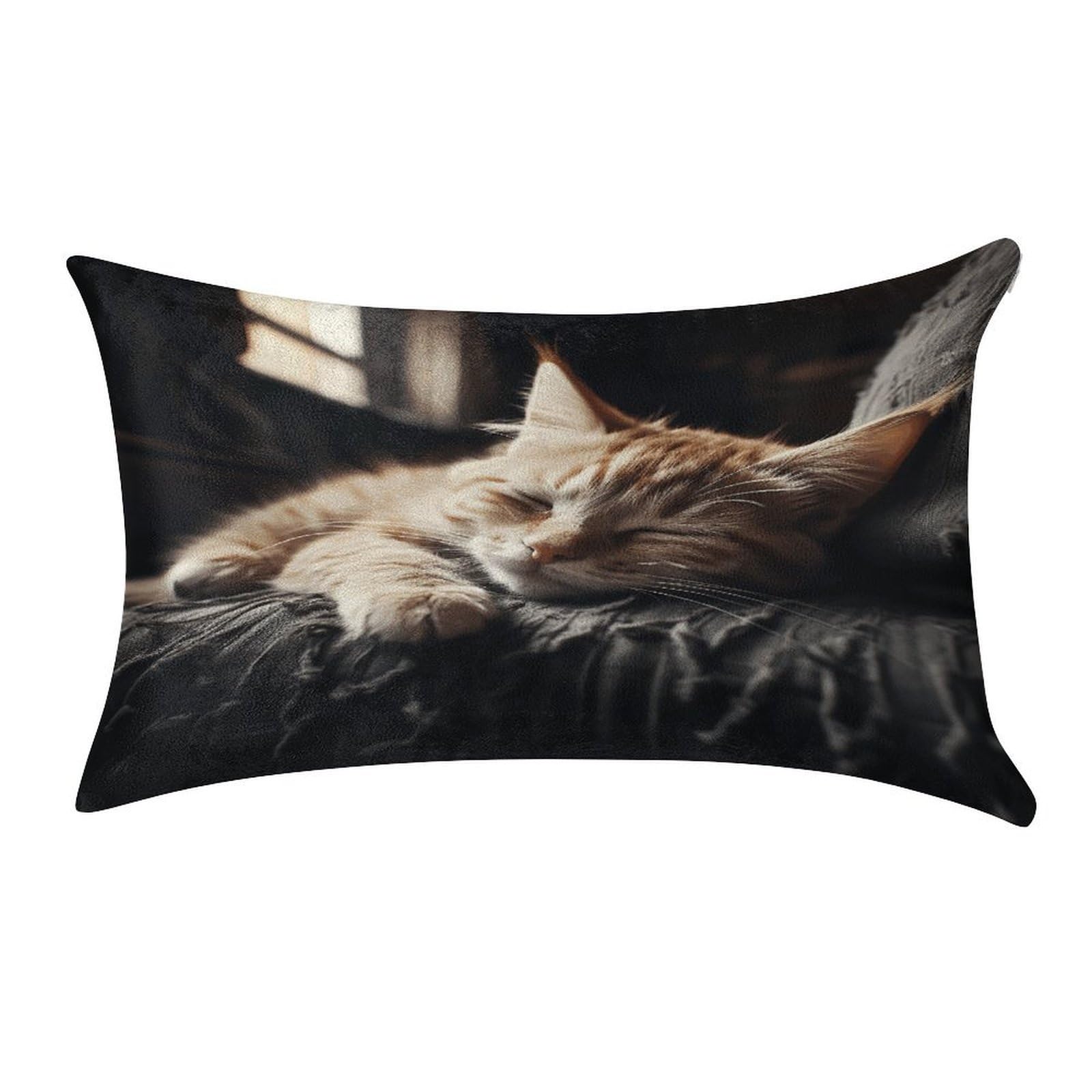 Fekiloot Style Napping Kitten Pillow Covers Home Decor Pillow Cases
