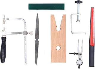 Jewelry Making Supplies Kit, Jewelry Wax Ring Making Casting Tool Kit Jewelers Ring Wax Carving Tools Wax Ring Sizer Wax T...