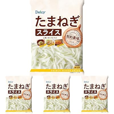 [冷凍] 日本アクセス Ｄｅｌｃｙ たまねぎスライス 300g (× 4)