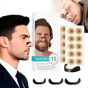 Dilatador Nasal Magnético - Aumente a Entrada de Oxigênio, Reduza o Ronco, Melhore a Qualidade do Sono - Resistente ao Suor, Seguro para a Pele - Solução Extra Forte para Ronco