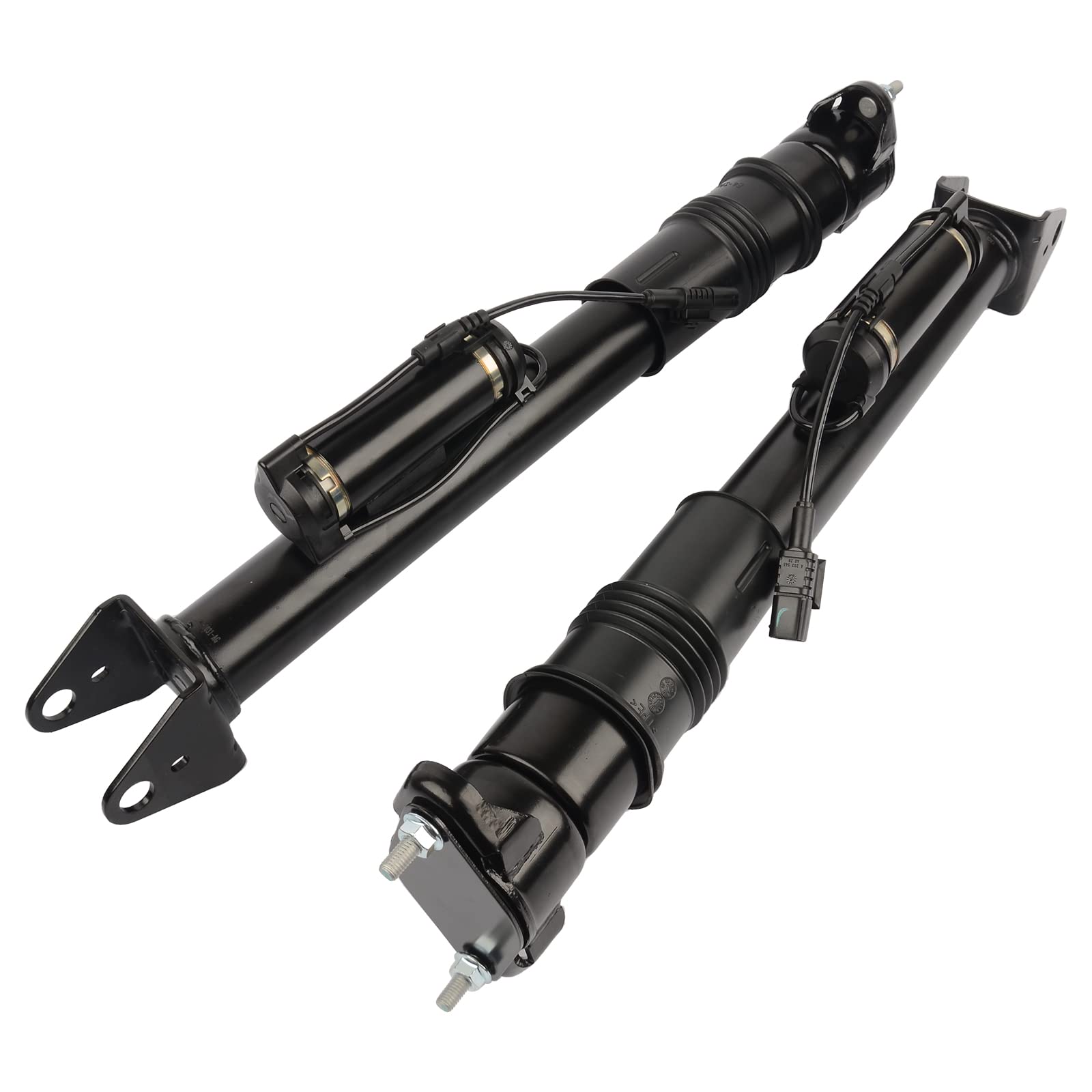 Bisenya Amortiguador trasero 2 piezas compatible con GL320 GL350 ML320 ML450 ML500 ML550 1643200731 1643202731 1643202031 1643203031 1643203131