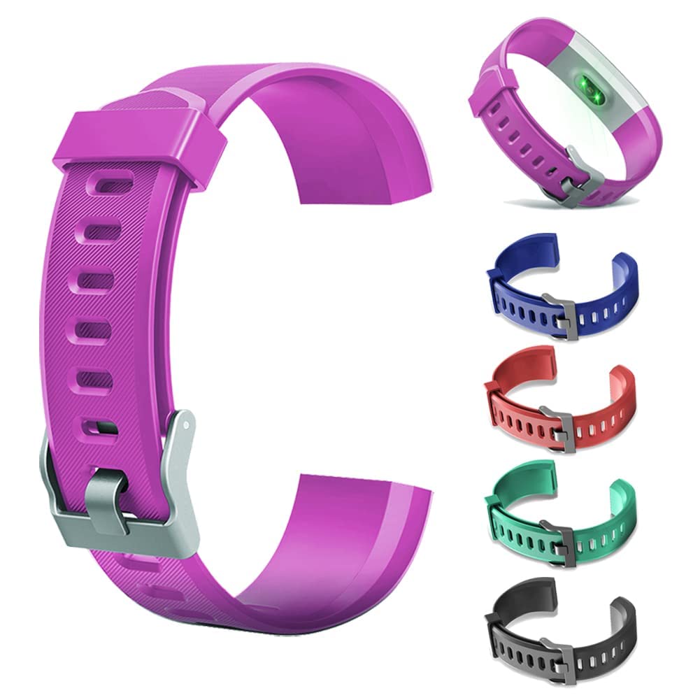 ID115Plus HR Replacement Bands, Colorful Replacement Watchband for ID115Plus HR Fitness Tracker Smart Watch